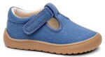 Chlapčenské barefoot papuče KIRBY JEANS - modré - 27