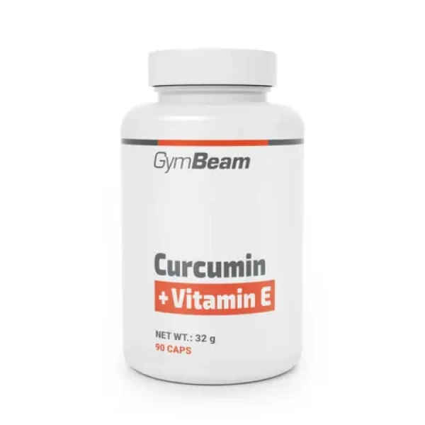 Kurkumín + Vitamín E - GymBeam (90 kaps.) (37927-1-90tab)