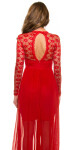 Red-Carpet-LookSexy Koucla evening dress with lace