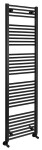 AQUALINE - DIRECT vykurovacie teleso s bočným pripojením 450x1680, čierna mat ILR64B