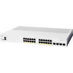 Cisco 1200 24-port GE PoE sieťový switch; C1200-24P-4X