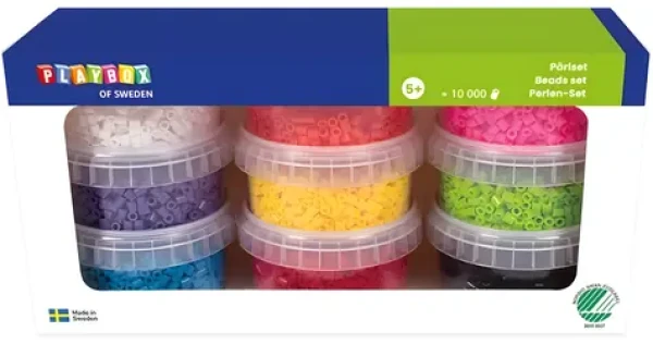 PLAYBOX Zažehľovacie korálky vo vedre