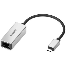 Marmitek 25008373 Connect USB-C 3.1 (M) - RJ45 1Gbps (F), 0,15m