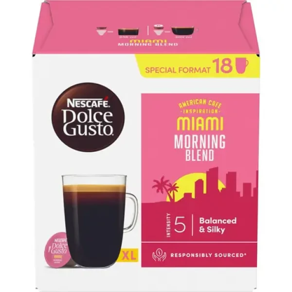 NESCAFÉ Dolce Gusto Grande Miami Morning Blend 18 ks / Kapsľová káva (8445290537768)