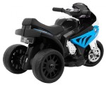 Mamido Detská elektrická motorka BMW S1000RR trojkolka modrá