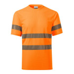 Unisex tričko HV Dry (fluorescenčná oranžová) L