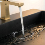 REA - Umývadlo na dosku Goya 60 čierna matná REA-U8779