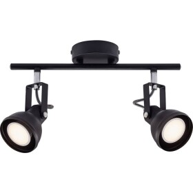Nordlux Aslak 2-Spot 45730103 stropná lampa GU10 čierna; 45730103