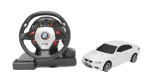 Mamido Mamido Autíčko na diaľkové ovládanie BMW M3 1:18 s volantom biele MT1327