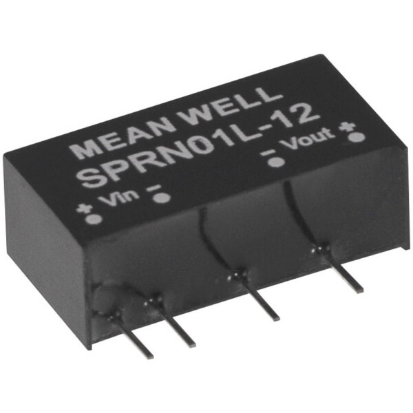 MEAN WELL SPRN01L-05 DC / DC menič napätia 200 mA 1 W Počet výstupov: 1 x; SPRN01L-05