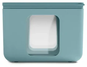 BlimPlus Peek Box Quadro Teal / Dóza na potraviny / XS / 0,5 l / Polypropylén (CN020-00XSMA423CA)