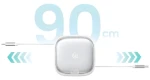 USAMS SJ650 3v1 strieborná / Kábel / Micro USB, USB-C, Lightning / 60W / so stojanom / 1 m (SJ650USB01)