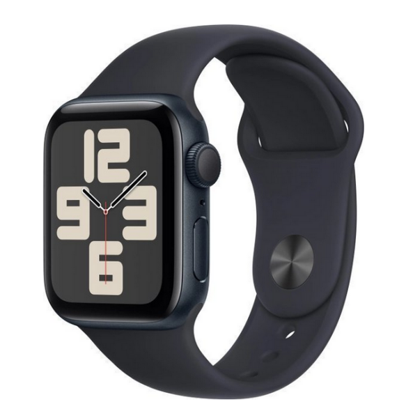 Apple Watch SE GPS + Cellular 40mm Midnight Alu Sport M/L Granatovy (MXGD3ET/A)