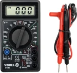 Vorel Multimeter digitálny / Digitálny multimeter / AC/ DC 500V / prúd 5A / odpor 2000? (TO-81780)