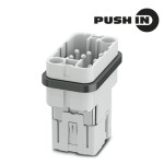 Weidmüller 2937360000 pripojovacia sada RockStar® HDC HQ 8 PUSH IN s ovládacím prvkom 1 ks; 2937360000