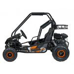 Mamido Detské benzínové autíčko Buggy LUCKY SEVEN oranžové