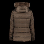 Dámska zimná bunda CMP s kapucňou športová zateplená hnedá (34K0036F/P981) 34
