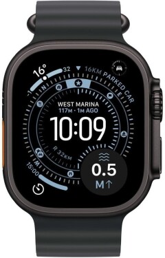Apple Watch Ultra 3 GPS + Cellular 49mm Black Titanium / Ocean Band Čierny (MF0J4QP-A)