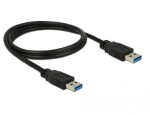 Delock Kábel USB 3.0 Typ-A samec gt; USB 3.0 Typ-A samec 1 m čierna (85060-D)