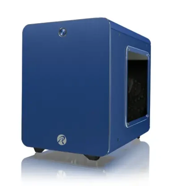 RAIJINTEK Metis Plus modrá / Mini-ITX / s priehľadnou bočnicou / 2x USB 3.0 / 1x 120mm / bez zdroja (0R200058)