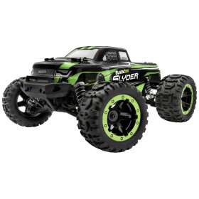 Blackzon Slyder MT 1/16 zelená komutátorový 1:16 RC model auta elektrický monster truck 4WD (4x4) RtR 2,4 GHz; BL540100