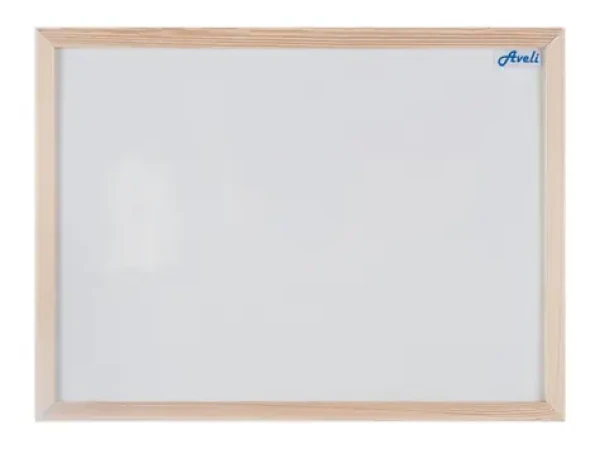 AVELI Magnetická tabuľa 40x60 cm drevený rám (8594070115372)