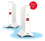 AVM FRITZ! Mesh Set 4200 (2 ks) biela / Mesh systém / Wi-Fi 6 / 4200 Mbit/s / 2,4 + 5 GHz / 2x LAN (20003108)