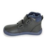Chlapčenské zimné topánky Barefoot DENY BLACK, Protetika, čierna - 21