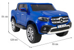 Mamido Elektrické autíčko Mercedes-Benz X-Class MP4 4x4 lakované modré