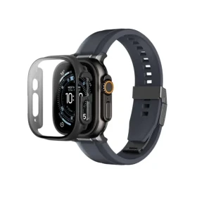 AmazingThing Radix čierna / Ochranné sklo s puzdrom / Apple Watch Ultra 3 49mm