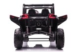 Mamido Detské elektrické auto Buggy UTV-MX 4x4 LCD MP4 Spider lakované červené