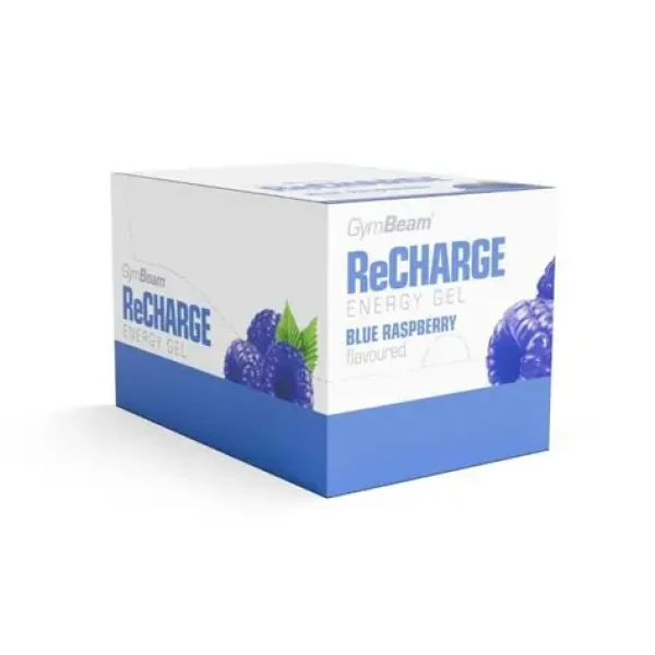 ReCharge Gél - GymBeam (modrá malina, 16 x 75 g) (48487-7-16x75g-blueraspberry)