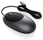 Satechi C1 Space Gray / Drôtová myš / USB-C (ST-AWUCMM)