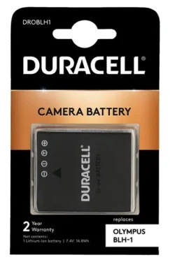 Duracell Batéria pre Olympus BLH-1 / čierna / 2000 mAh / 14 Wh (DROBLH1)