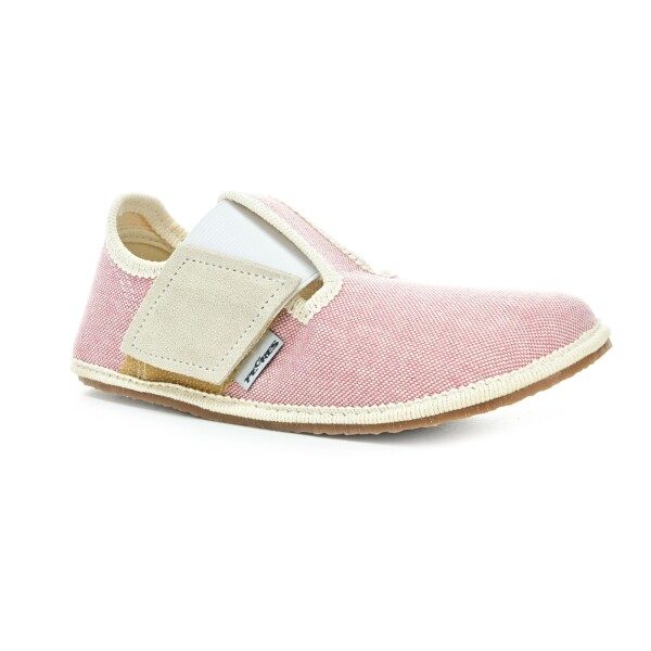 Pegres SBF O6U ružové barefoot papuče 25 EUR