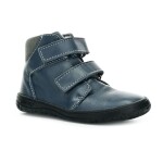 Jonap B2MV shark modré SLIM celoročné členkové barefoot topánky 23 EUR