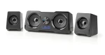 Nedis Herné reproduktory 2.2 / Reproduktor / USB napájanie / Jack 3,5 mm / 48 W / LED (GSPR21022BK)