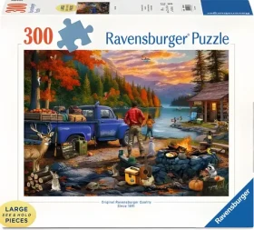 Ravensburger Puzzle Západ slnka pri jazere