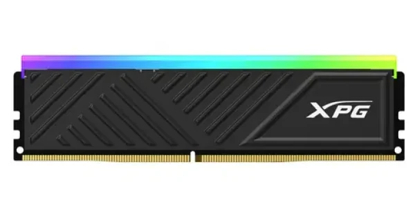 ADATA XPG D35G 16GB (1x16GB) 3200MHz / DDR4 / Non-ECC / Unbuffered / CL16 / 1.35V / RGB / Black (AX4U320016G16A-SBKD35G)