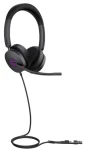 Yealink UH48 Dual (UC) čierna / Stereo náhlavná súprava / mikrofón / USB-C USB-A / kábel 1,7 m (1308152)