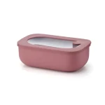 Guzzini ECO STOREMORE dóza na potraviny červená / Dóza na potraviny / 900 ml / nízka obdĺžniková / stohovateľná (171001272)