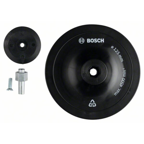 Bosch Accessories 1609200240 Bosch Accessories 1609200240 Backing pad 125 mm, 8 mm Priemer 125 mm Priemer 125 mm; 1609200240