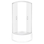 KERRA - Kabína sprchová Lava 80 (s hlbokou vaničkou) 5907548114327