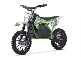 Mamido Elektrická motorka Cross Trail King 800W 36V zelená