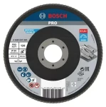 BOSCH X571 / Lamelový brúsny kotúč P120 / 125x22.23 mm (2608607320)