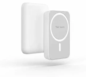 Teltech TPM-05 biela / Power banka / 5000 mAh (37479)