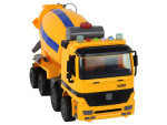 Mamido Miešačka oranžová otočná s nádržou, zvukmi a svetlami, stavebné vozidlo