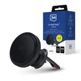3mk Car MagCharger držiak do auta do vetracej mriežky / bezdrôtové nabíjanie (5903108583428)