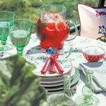 GREEN GATE Francúzska miska Dotty Red 150 ml