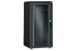 Digitus Unique 42U čierna / Rozvádzač / 2053x800x1000 mm / Sklenené dvere / Nosnosť 800 kg / IP20 (DN-19 42U-8/10-B-1)